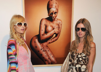 Paris and Nicky Hilton: Artsy in Miami