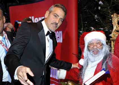 George Clooney: From London to Berlin
