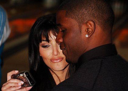 Kim Kardashian and Reggie Bush Get Charitabowl!