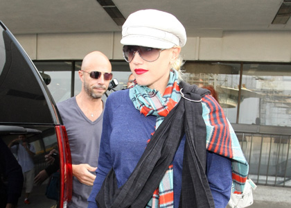 Gwen Stefani Gets Back From Family Getaway