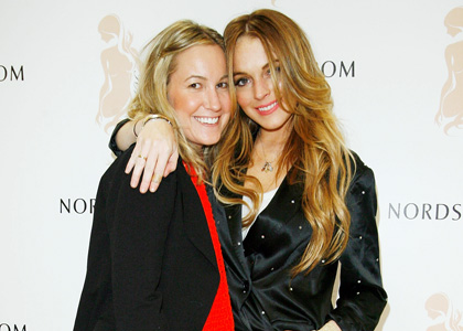Lindsay Lohan Promotes, Sam Ronson Spins