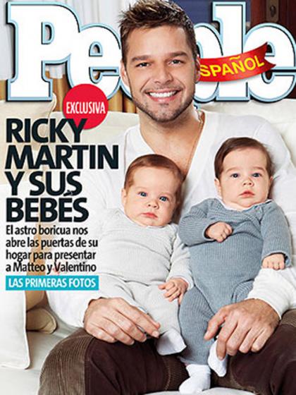 Ricky Martin is a daddy