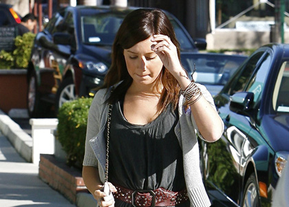 Ashley Tisdale Bonds with Mom