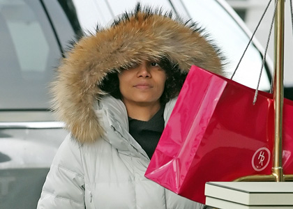 Halle Berry: All Bundled Up