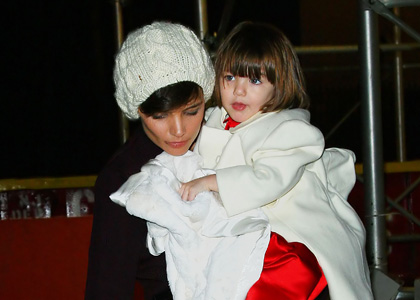 Katie Holmes and Suri Hit the Nutcracker