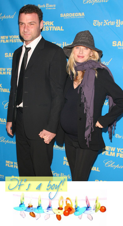 Naomi Watts and Liev Schreiber welcome another son