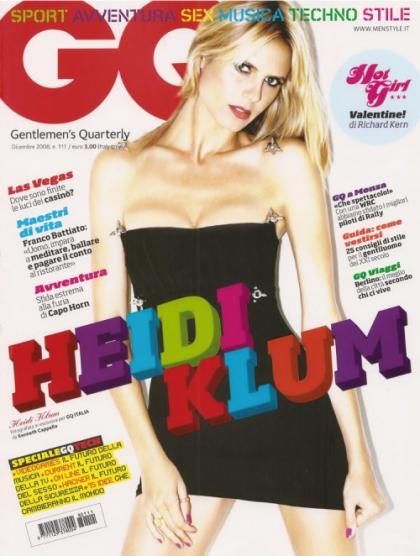 Heidi Klum does GQ