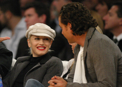 Gwen Stefani and Gavin Rossdale: Lakers Date