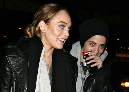 Lindsay Lohan and Sam Ronson: Travel Buddies