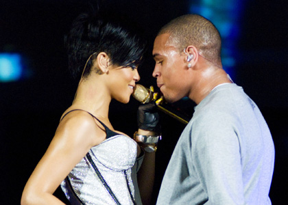 Rihanna and Chris Brown: Jingle Bash Lovers
