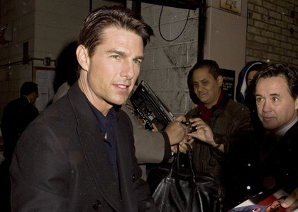 Tom Cruise Pays a Visit to Regis and Kelly