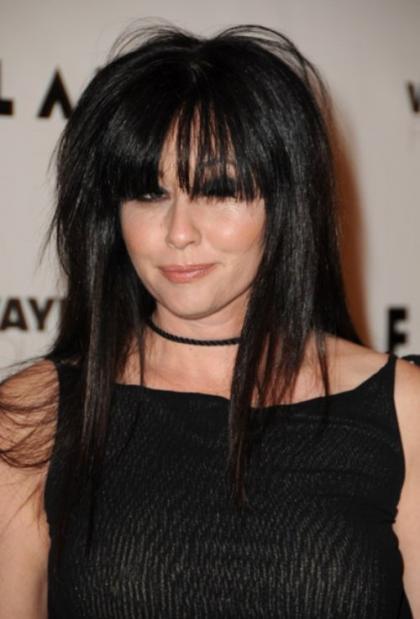 Shannen Doherty's bad hair day