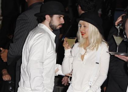 Christina Aguilera is dressy
