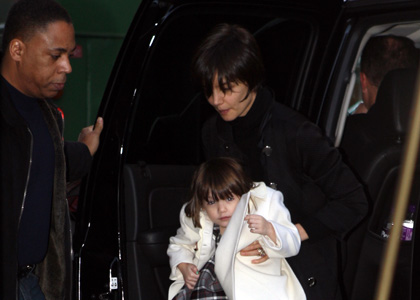 Katie Holmes and Suri Cruise: Midday Meet-Up