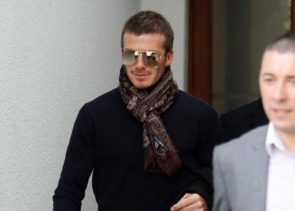 David Beckham Makes it to Milan