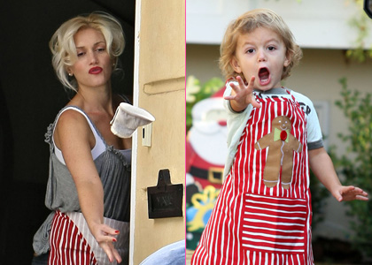 Gwen Stefani: Baking with Her Boys