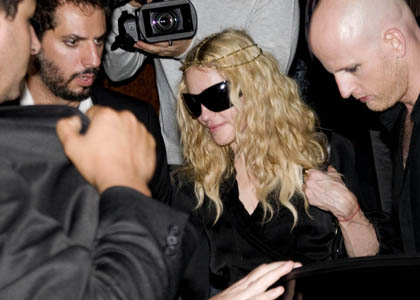 Madonna Celebrates Tour's End in Brazil