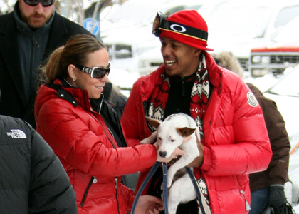 Mariah Carey and Nick Cannon: Aspen Lovers