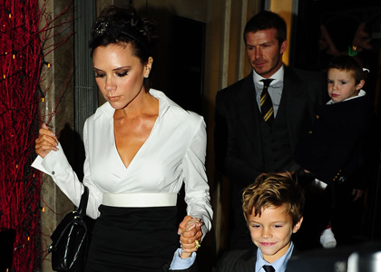 David and Victoria Beckham: Christmas Eve in London