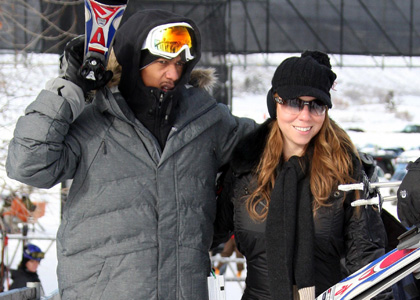 Mariah Carey and Nick Cannon: Skiing Parents-To-Be?