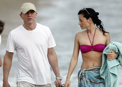 Daniel Craig and Satsuki Mitchell: St Barts Lovin?