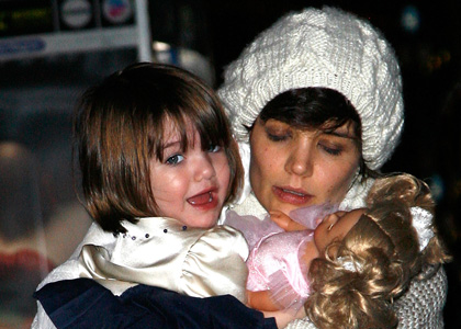 Katie Holmes and Suri Cruise: Bolt Babes
