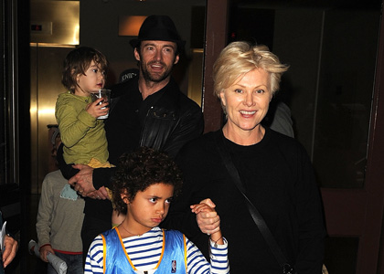 Hugh Jackman: Family Time in NYC