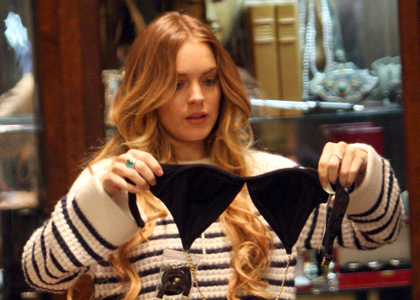 Lindsay Lohan and Sam Ronson: Lingerie Lovers