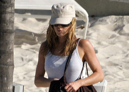 Jennifer Aniston: New Year's Eve in Mexico