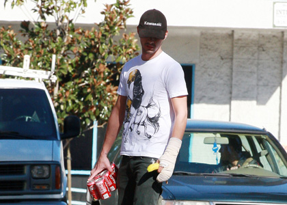 Shia LaBeouf Rolls Out to the Liquor Store