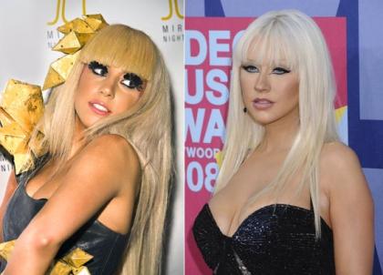 Lady Gaga thanks Christina Aguilera for copying her style