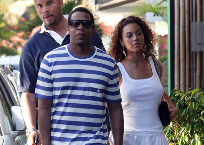 Beyonce and Jay-Z: New Year's Eve in St. Barts