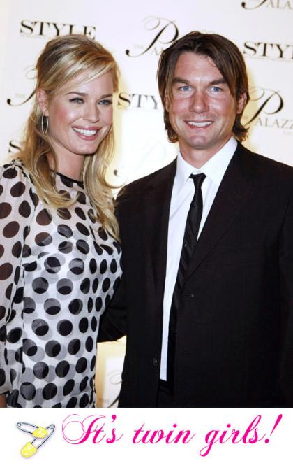 Rebecca Romijn and Jerry O?Connell have twin girls