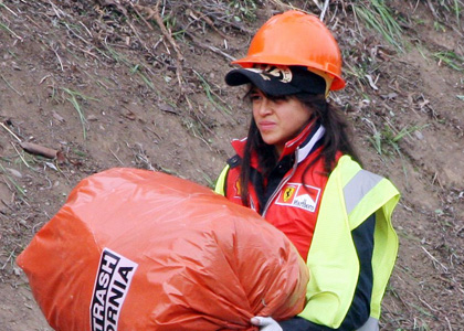 Michelle Rodriguez: Dumpster Duty