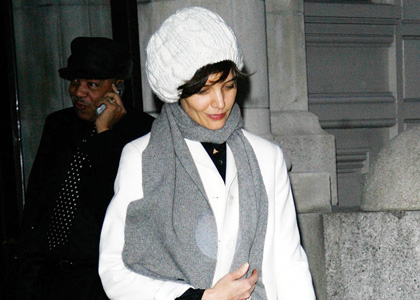 Katie Holmes Can't Get Enough Broadway'