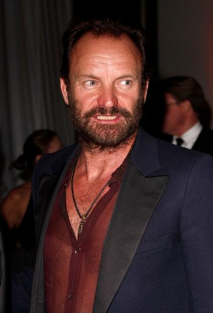 Sting's new look