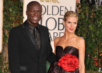 Heidi Klum and Seal's Night at the Golden Globes