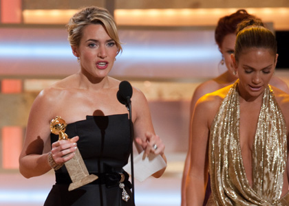 Kate Winslet Wins Golden Globe for Best Actress