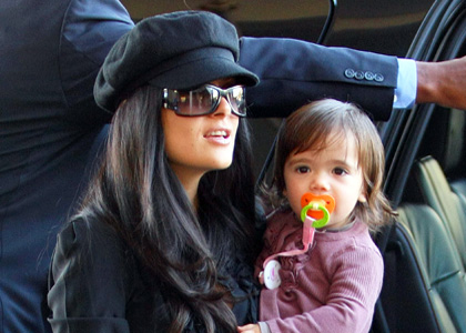 Salma Hayek and Valentina: Frequent Flyers