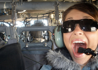 DeAnna Pappas Visits the Troops in Kuwait