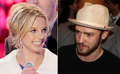 Britney Spears & Justin Timberlake spend tense 1/2 hour at restaurant
