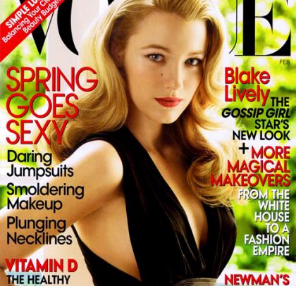 Blake Lively in Vogue