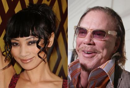 Hot new couple alert: Mickey Rourke and Bai Ling