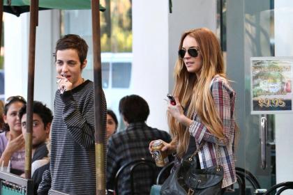 Lindsay Lohan and Samantha Ronson step out after breakup rumors