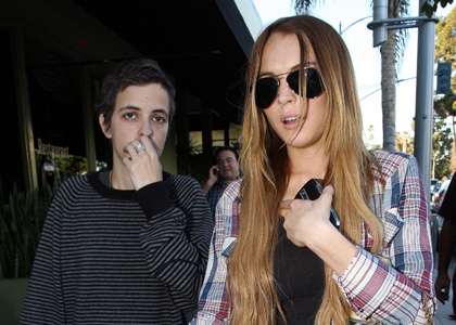 Lindsay Lohan and Sam Ronson: Lunch Date