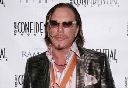 Mickey Rourke hooked up with Bai Ling