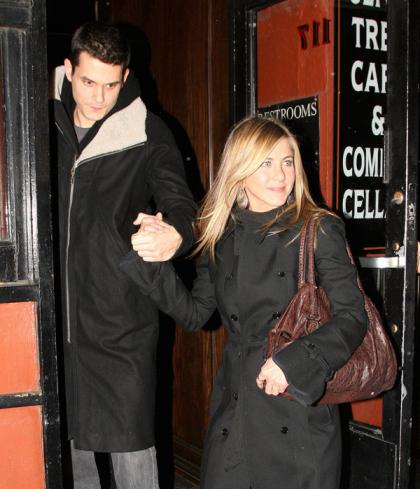 Jennifer Aniston doesn't let John Mayer stay at night, sends him to hotel