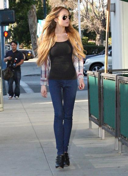 Lindsay Lohan is looking super skinny again