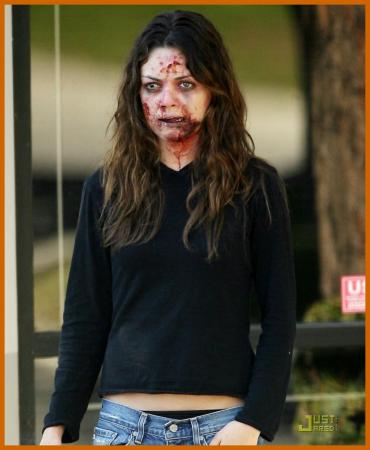 Mila Kunis is a Zombie