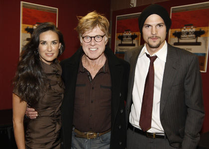 Ashton Kutcher and Demi Moore: Sundance 'spread'